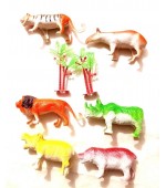 KIT DE ANIMAIS salvagens Safari com 08 peças - Toys & Toys KIT DE ANIMAIS salvagens Safari com 08 peças - Toys & Toys